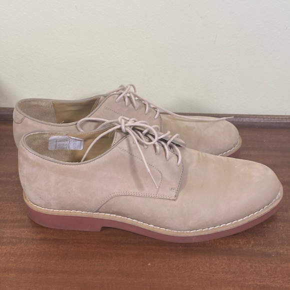 Brooks Brothers 8 D Classic Tan Bucks Oxford Shoes - Picture 10 of 10